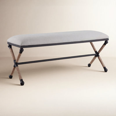 Milana 48" Metal Bench