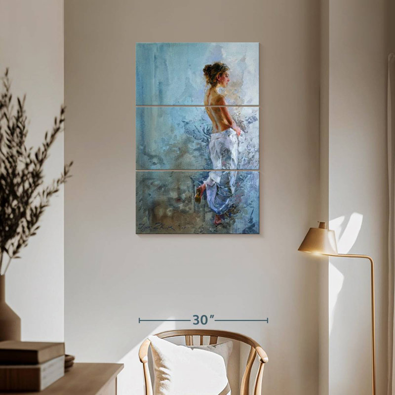 Leisha At The Window, 57" H x 36" W