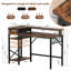 Andrick Modular Synthetic Laminate Iron Computer Desk-621831544