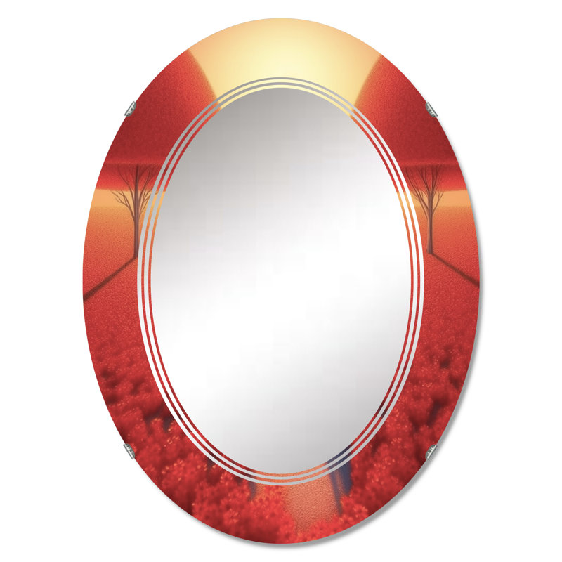 Miroir mural sans cadre Wigbert, 30 po x 20 po