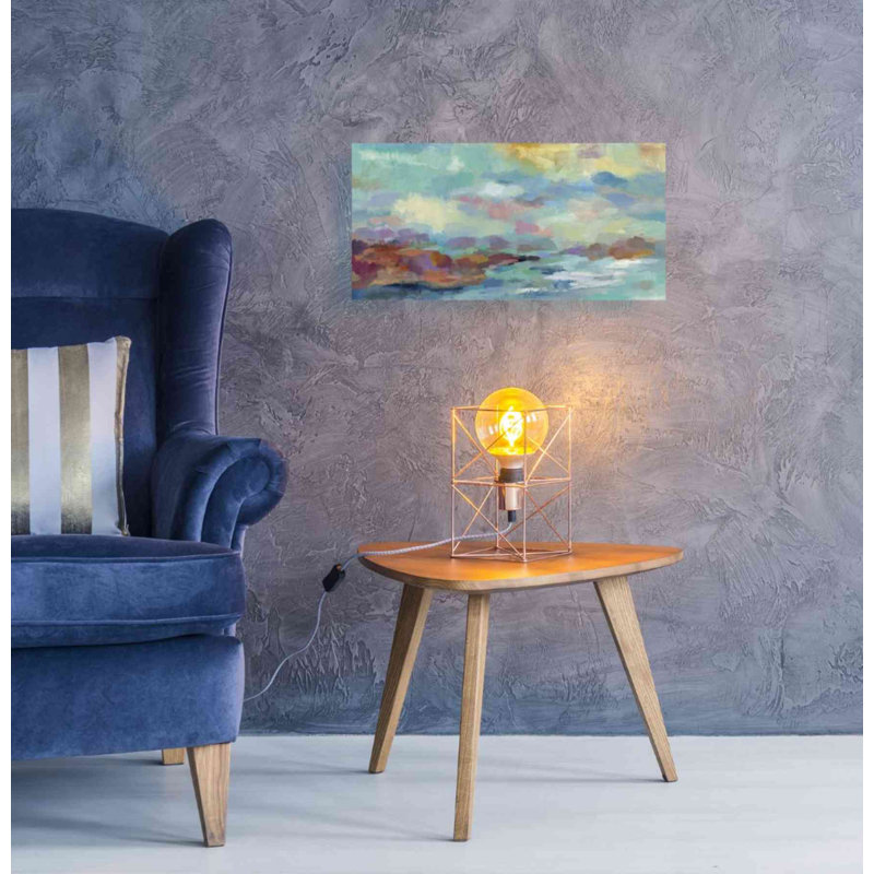 «Archipelago» par Silvia Vassileva, art mural sur toile, H 12 po x l 24 po x P 0,75 po