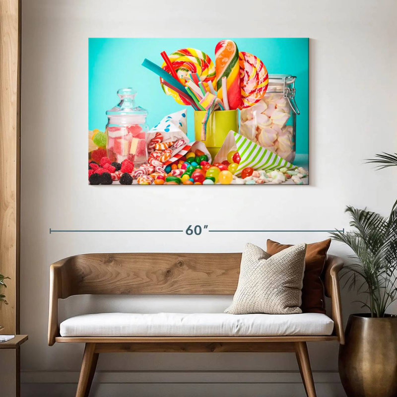 Yarlin Sweet Candies, 30" H x 45" W