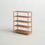 15 Pair Solid Wood Shoe Rack