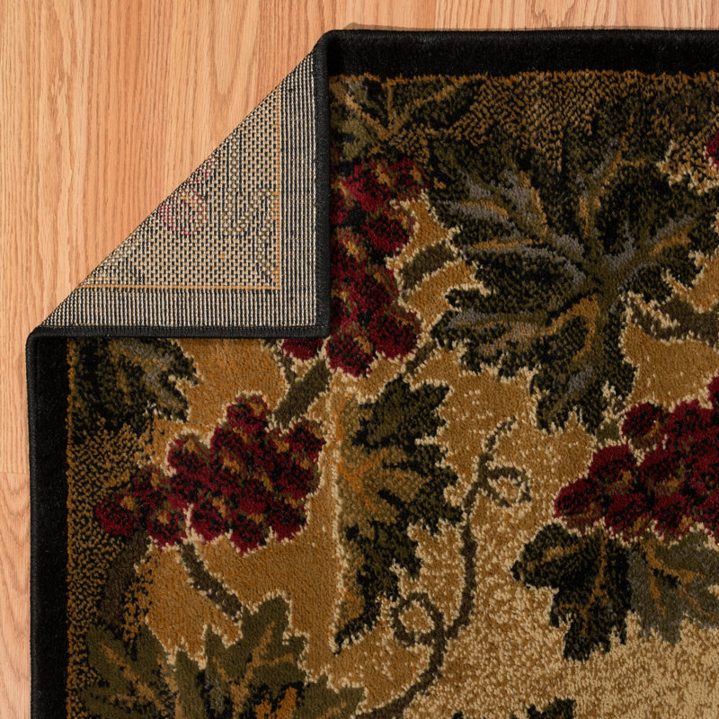 Papillion Floral Indoor Rug, Rectangle 1'10" x 3'