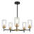 5 - Light Dimmable Kitchen Island Chandelier-1086605371