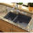 Quartz Classic 33" x 20-11/16" x 9" Double Basin Undermount Kitchen Sink-17883097