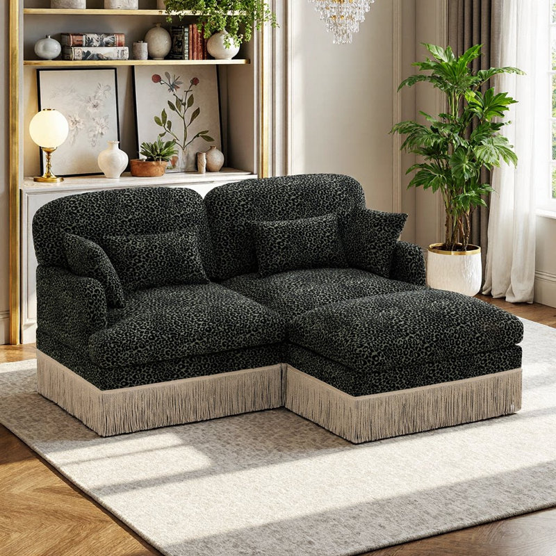 Canapé Comfy Chenille, Vert