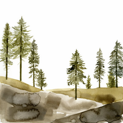 " Pine Hill I " by Jacob Green Painting Print
