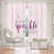 Rose / mauve / blanc / noir