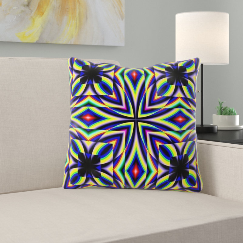 Coussin kaléidoscope, Intérieur