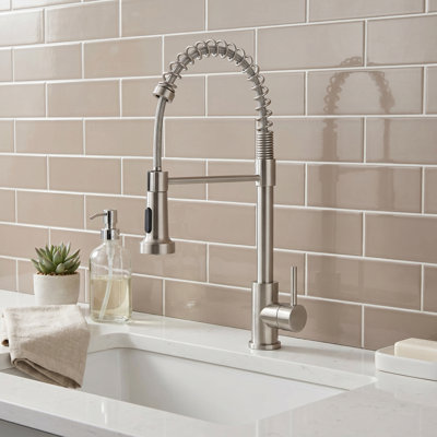 Pull-Down Sprayer Retractable Spring Kitchen Tap