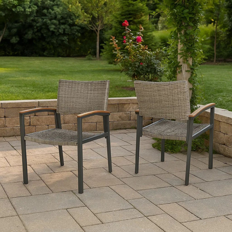 Chaise d'extérieur Boone, Grey