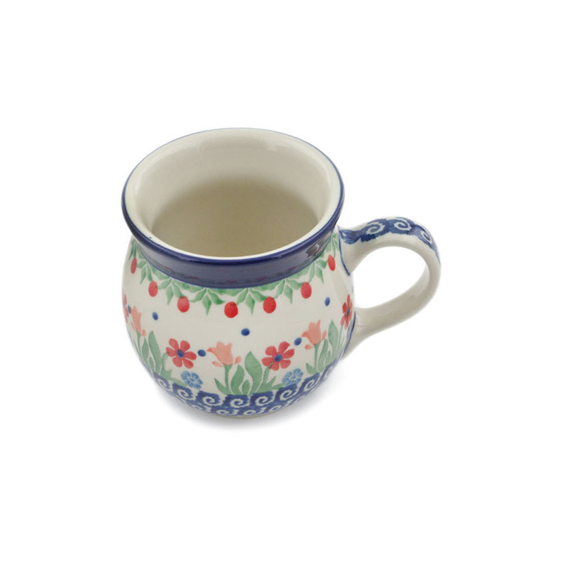 Tasse à bulles en grès poli 8 oz - Jardin de Babcia, 8