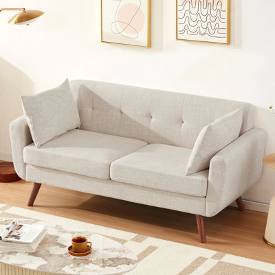 Orange Loveseats