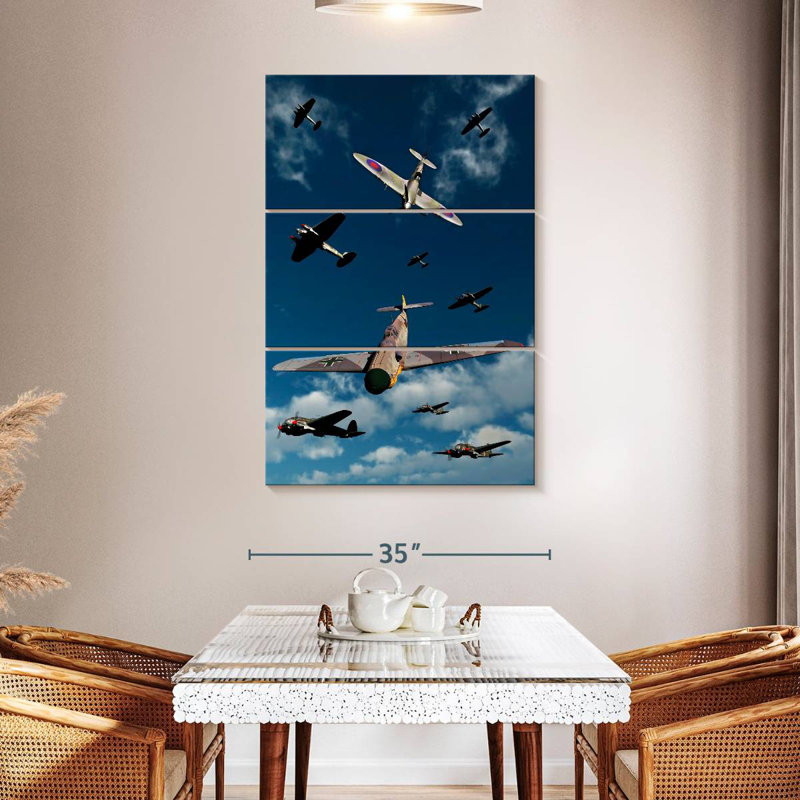Mehar War Aviation, 50" H x 32" W