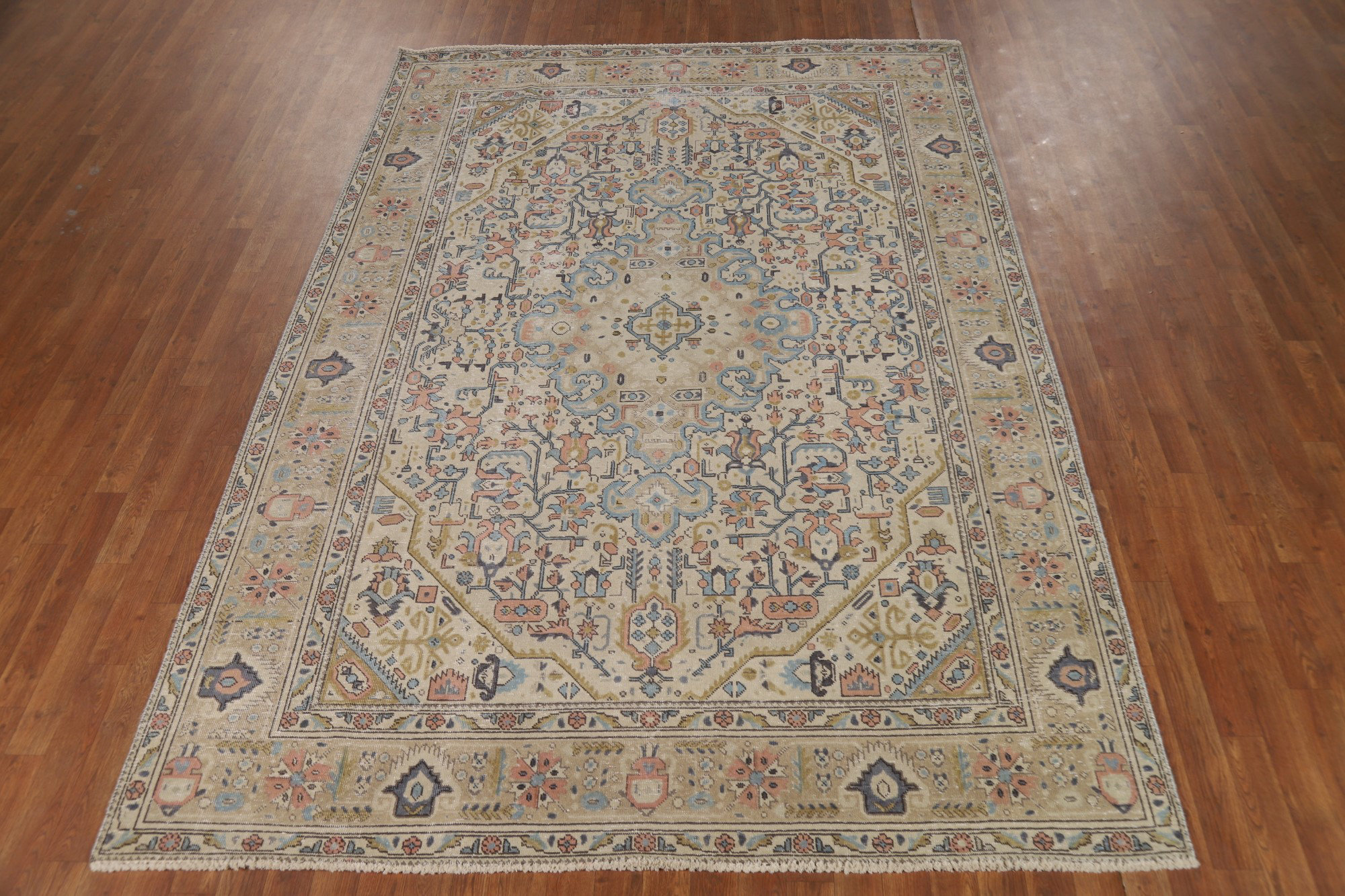 Bloomsbury Market Geometric Wool Traditional Area Rug 7x9 | Wayfair