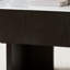 Table basse rectangulaire en pierre micro-cristalline