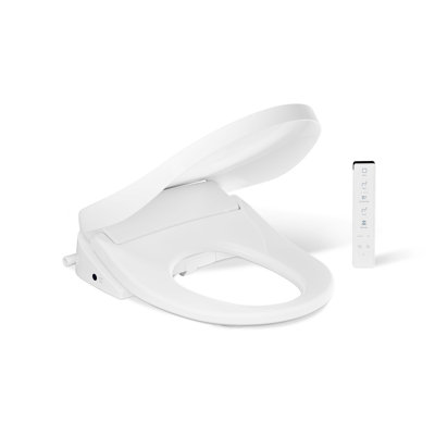 Purewash E835 Round-Front Bidet Toilet Seat With Remote Control