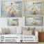 Beige doré minimalisme ballerine - ballet, art mural-95907505-95907500