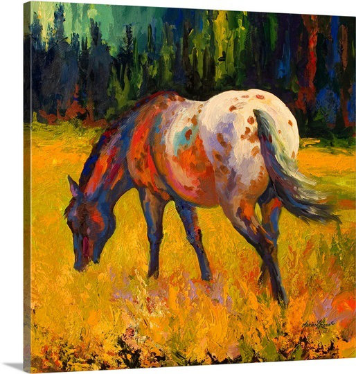 "Aidrianna Appyll" par Marion Rose, reproduction d'art sur toile tendue, H 20 po x l 20 po x P 1,5 po
