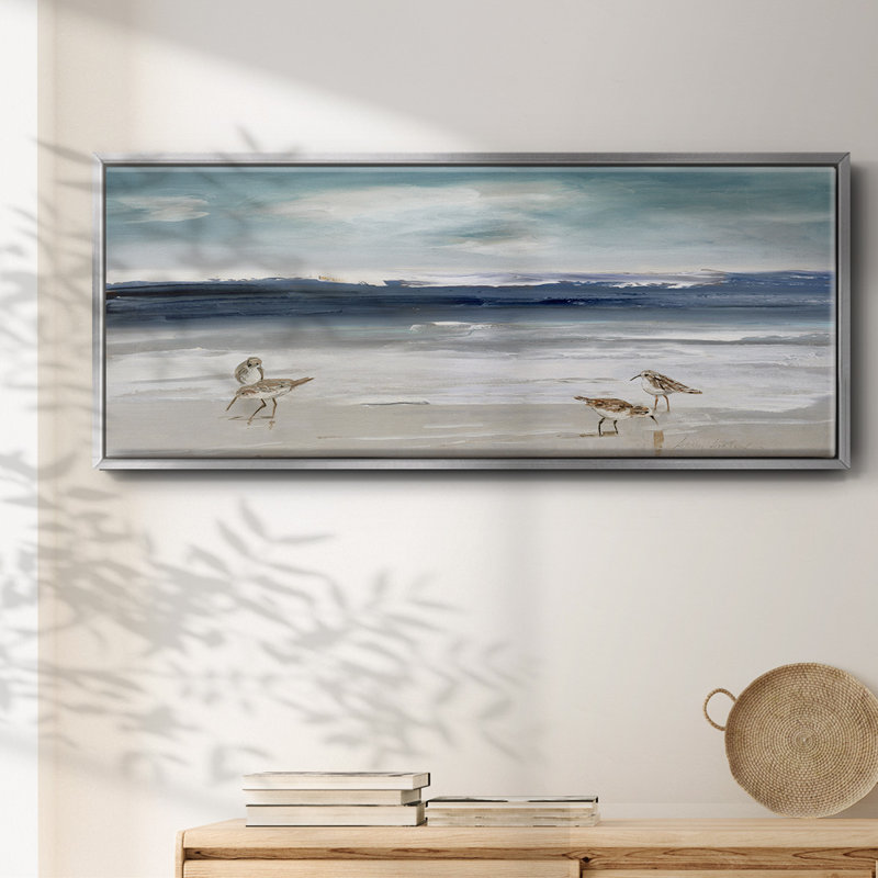 Sandpiper Bay - toile encadrée, H 12 po x l 30 po