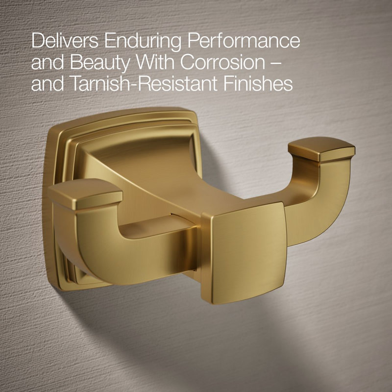 Wall Mounted Robe Hook, Gold