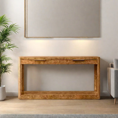 Console de style moderne et minimaliste