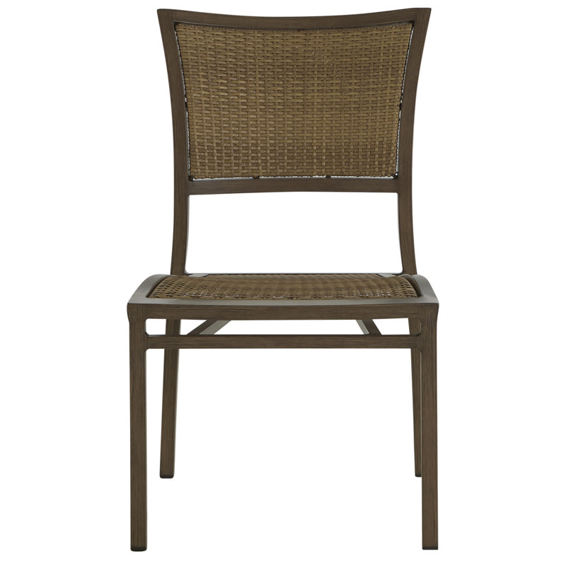 Aire Side Chair, Black/Brown