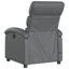 Fauteuil inclinable vidaXL, dossier / repose-pieds réglable, cuir-97814335