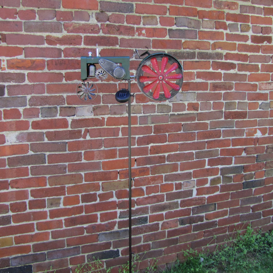 Josefina Metal Transportation Garden Stake August Grove®