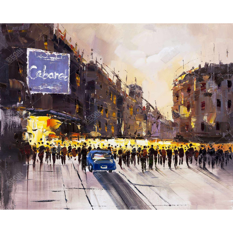 Ready For The Show Print On Canvas