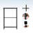3 Tier Metal Storage Rack (Black)