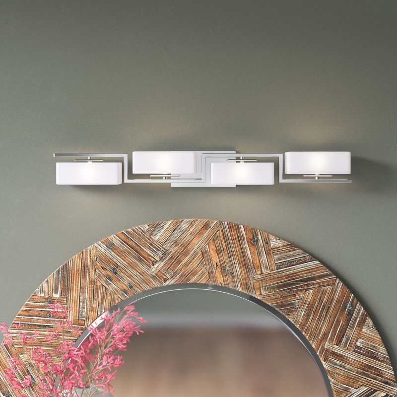 Éclairage pour salle de bain 4 lumières Akshith