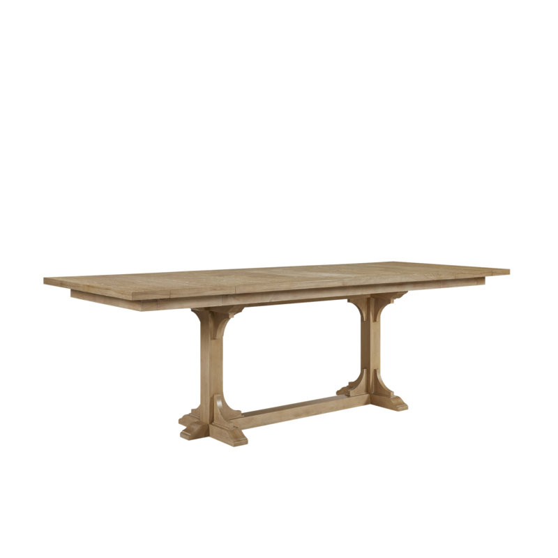 Table à tréteaux à hauteur de comptoir - Noix de cajou