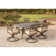 Carleton Rectangular 6 - Person 72'' Long Dining Set with Cushion
