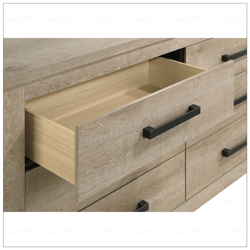 Commode 6 tiroirs avec miroir Sansome