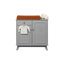 Solid Wood 98cm W 1 - Drawer Chest of Drawers