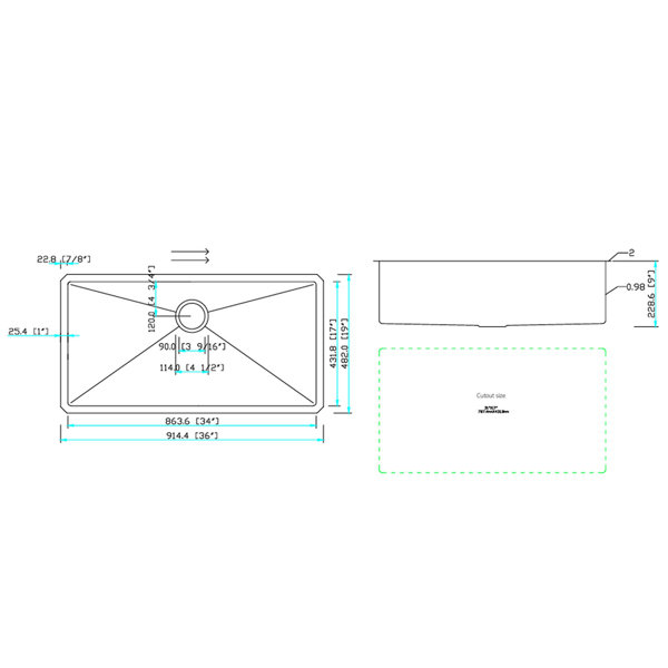 Dimensions du produit