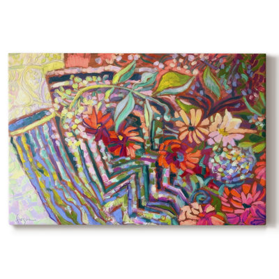 Meandering Garden Path -Gallery Wrapped Cavas