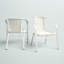 Chaise de patio empilable Herdon-23847976