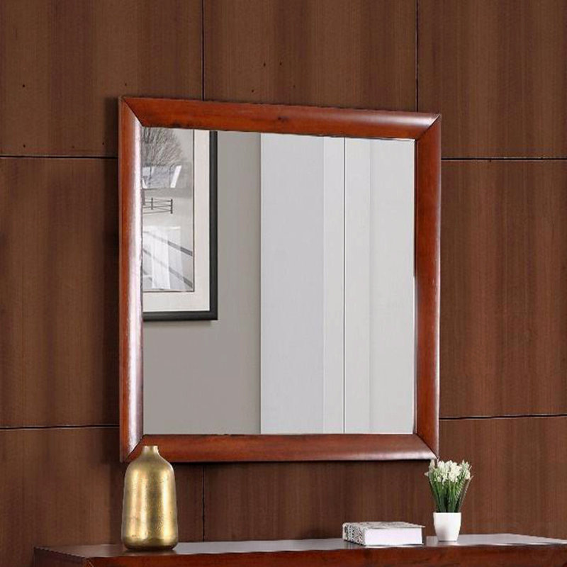 Miroir d'appoint Basic Basic, pour la décoration intérieure, Cerisier