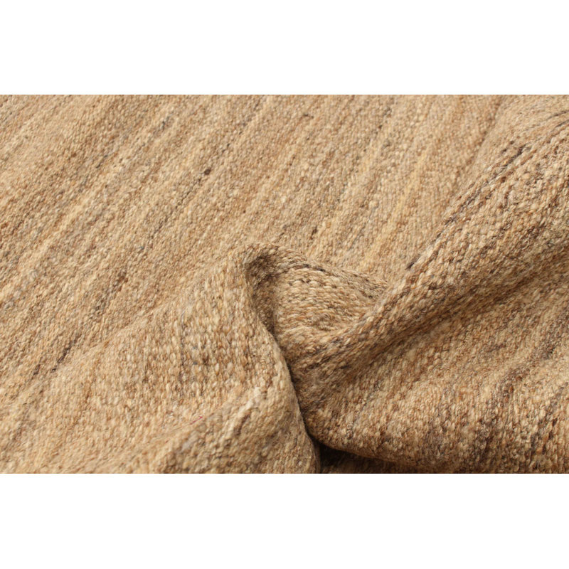Boho brun clair Kilim 4 pi 11 po x 8 pi 1 po