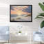 «Ocean Serenity Gentle Pink Pastel Beach Sunset - Coastal Beach», reproduction sur toile-1757912827-1757912335