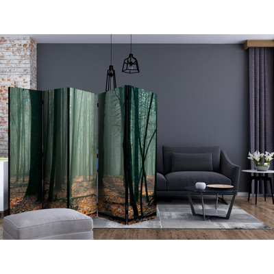 225cm W x 172cm H 5 - Panel Acoustic Room Divider Folding Room Divider
