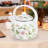 2.3 Quart Vintage Enamel Tea Kettle