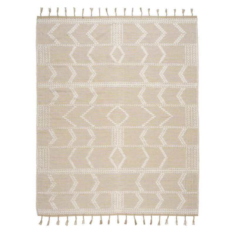 Malta French Knot Rug, Rectangle 5' x 7'