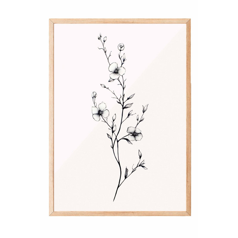 Peinture décorative encadrée