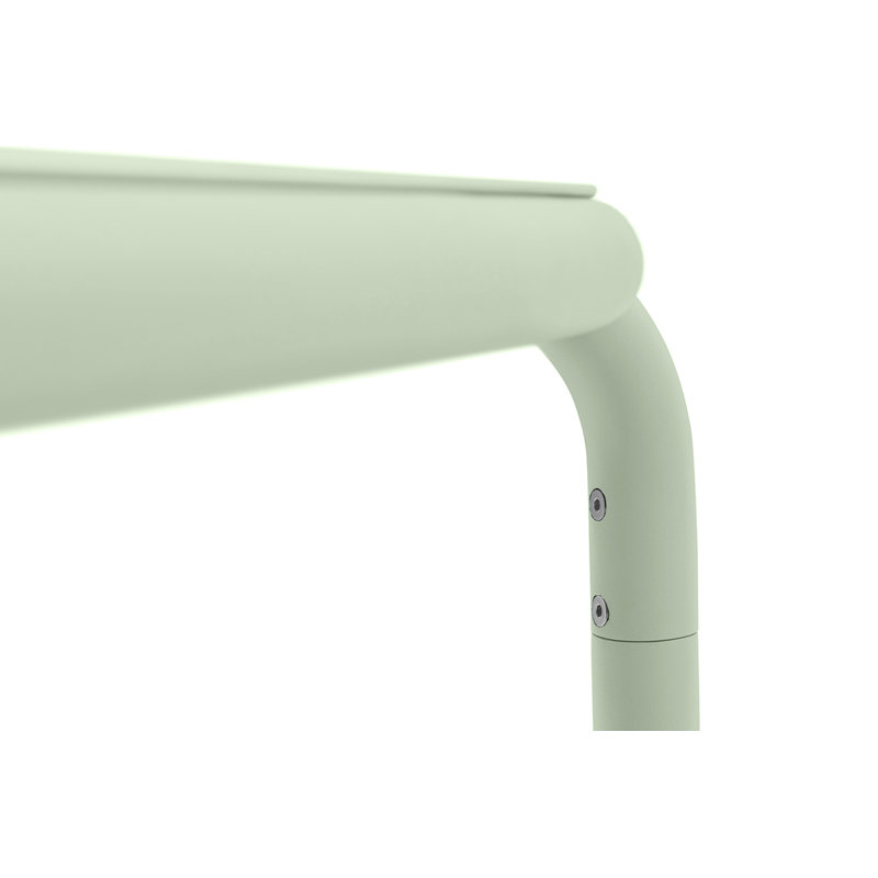 Toni Tablo Outdoor Dining Table Set With Chairs, Mist Green, 4