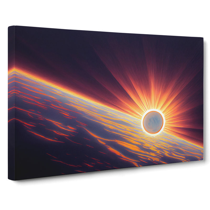 Bedazzled Sunset - Wrapped Canvas, 40cm H x 60cm W x 3cm D