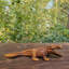Sculpture en bois crocodile Audrianna